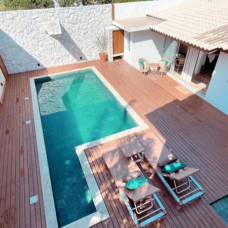 Casa Com Piscina Em Frente A Praia Do Santinho Florianópolis Eksteriør billede