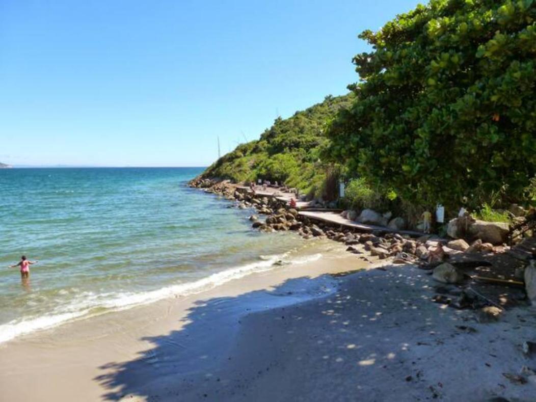 Casa Com Piscina Em Frente A Praia Do Santinho Florianópolis Eksteriør billede